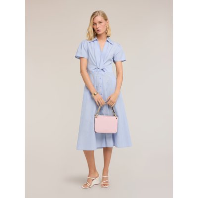 Robe chemise midi à rayures MOTIVI