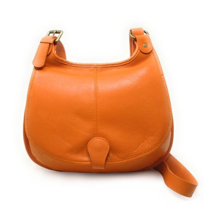 Sac besace bandoulière cuir lisse CARTOUCHIERE OH MY BAG