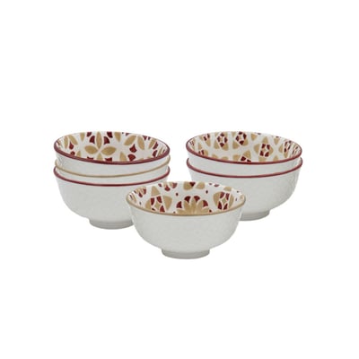 Lot de 6 petits bols, SABELA ARTIME