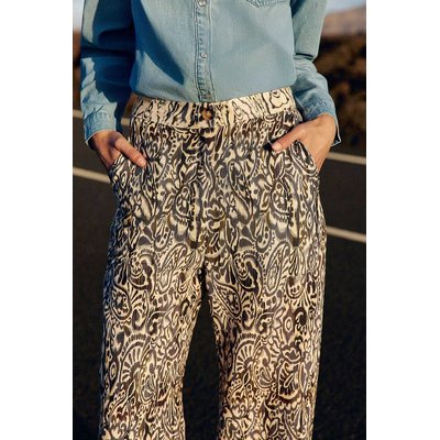 Pantalon large imprimé, PAULINA LA PETITE ETOILE