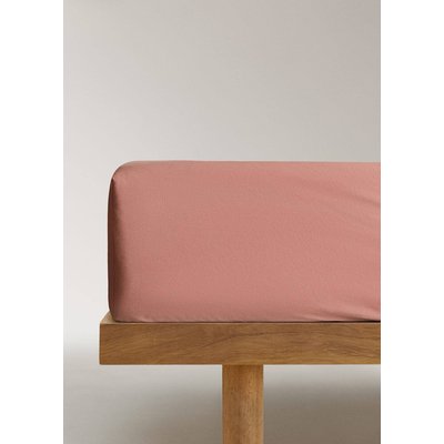 Drap-housse coton lavé 150 cm MANGO HOME