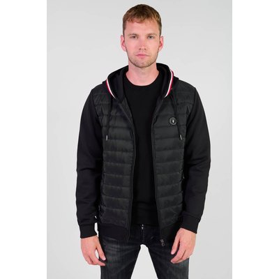 Sweat bi-matière à capuche Thol LE TEMPS DES CERISES