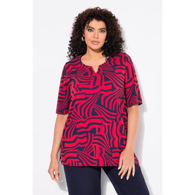 T-shirt à manches courtes et col tunisien ULLA POPKEN
