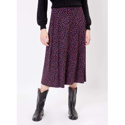 Jupe midi maille imprimée ELINA PRINCESSE NOMADE