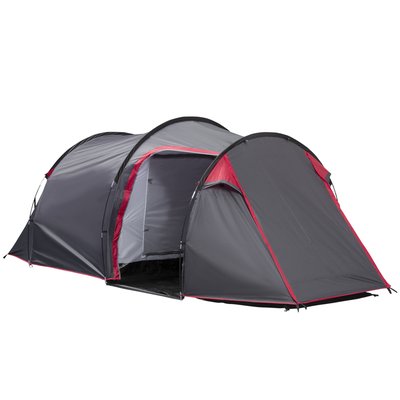 Tente de camping 2-3 pers. fibre verre polyester PE OUTSUNNY