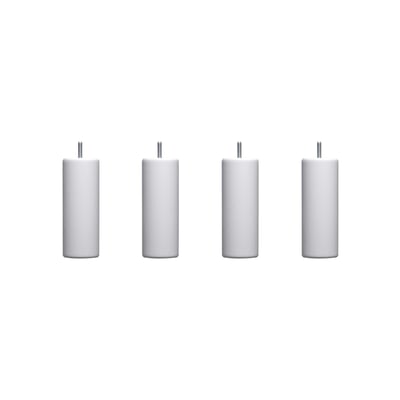 Pied cylindrique bois (lot de 4) SOMEO