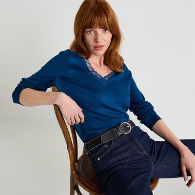 Pull col V GRAIN DE MALICE