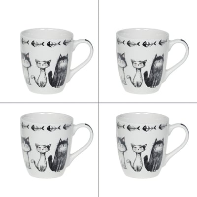 Coffret de 4 tasses Felix 23 cl TABLE PASSION