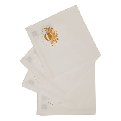 4 serviettes SOLARIS ATMOSPHERA