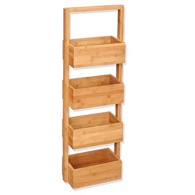Etagère Pour Salle De Bain - Bambou - 4 Niveaux ATMOSPHERA