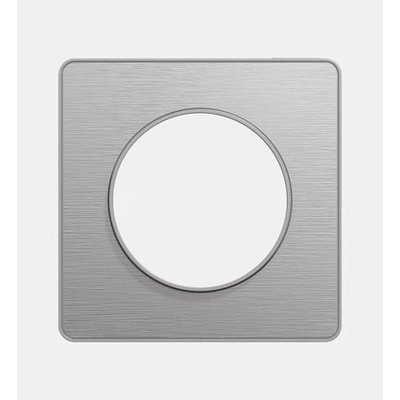 Odace Touch - Plaque Aluminium Brossé Avec Liseré Aluminium SCHNEIDER ELECTRIC