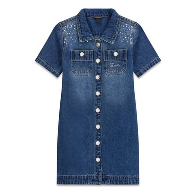 Denim À Strass Dress GUESS KIDS