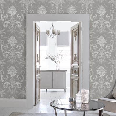 Papier peint Damassé Josette LAURA ASHLEY