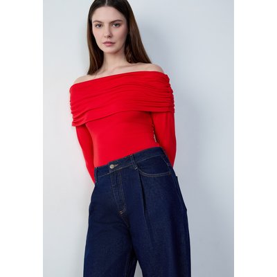 T-shirt manches longues col bateau GINALLY ETAM