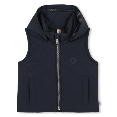 Doudoune sans manches À capuche BOSS KIDSWEAR