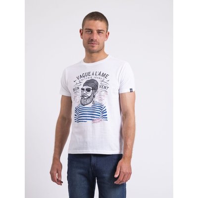 T-shirt Col Rond Pur Coton Naple RITCHIE