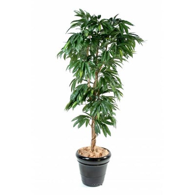 Manguier artificiel en pot 3 troncs en bois ARTIFICIELLES
