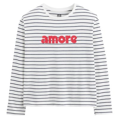 Camisola à marinheiro de mangas compridas LA REDOUTE COLLECTIONS