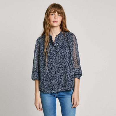 Blouse À Imprimé Floral En Tissu Fluide PEPE JEANS