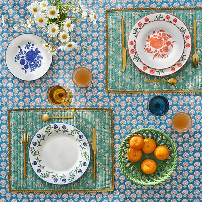 Set of 4 Lysor Porcelain Plates LA REDOUTE INTERIEURS