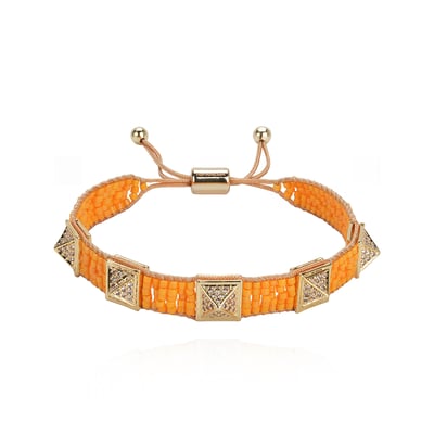 Bracelet réglable perles tissées avec charms SILLAGE HIPANEMA