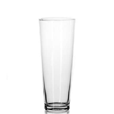 Vase en verre transparent 10x10x26cm WADIGA