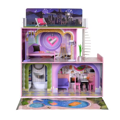 Maison Poupée Enfant Bois Sunset DREAMLAND TEAMSON KIDS