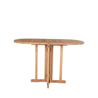 Table à manger en teck pour balcon 120x60cm - Huelva HOUSE NORDIC