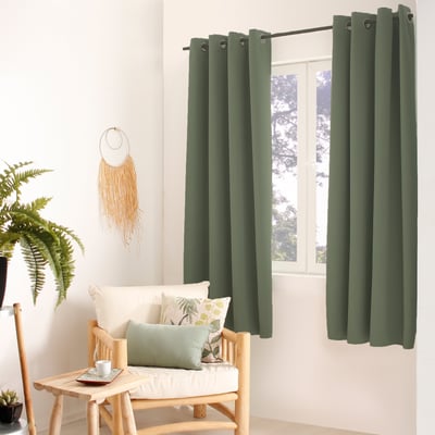 Rideau thermique en microfibre doublée HOME MAISON
