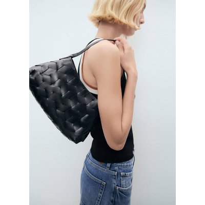 Top maille détails contrastants MANGO