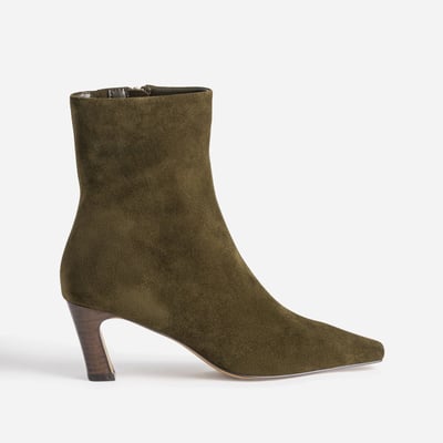 Boots À Talon en cuir NENCY ERAM