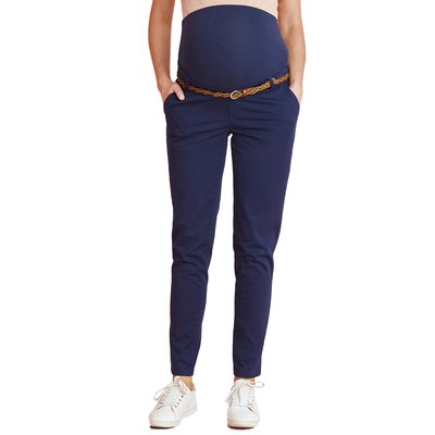 Pantalon chino grossesse entrejambe 78 cm et ceinture VERTBAUDET