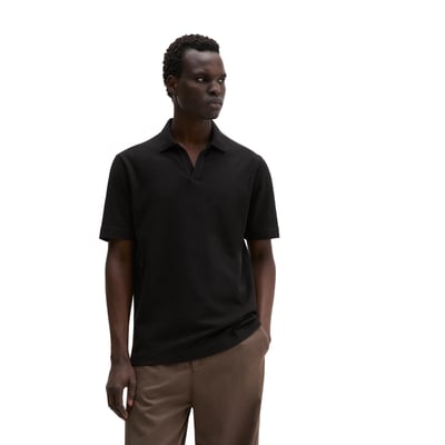 T-shirt en jersey à manches courtes regular en coton et lin mélangés MARC O'POLO