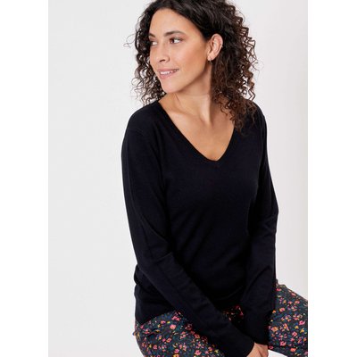 Pull maille col v HAYA LA FIANCÉE