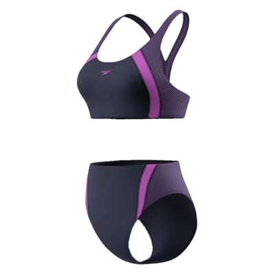 Maillot de bain 2 pièces motif/style épissage QUANTUM SPEEDO
