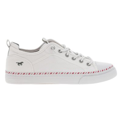Tennis FEMME Mustang blanches et à slip-on MUSTANG