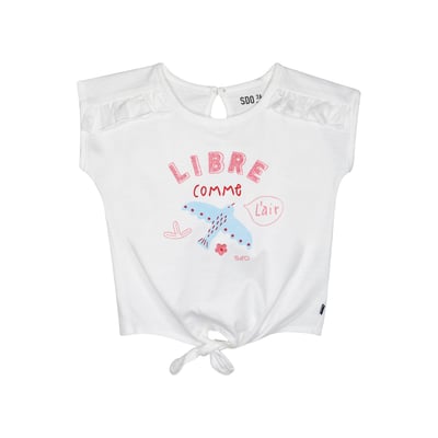 Tee shirt georgina sans manches enfant SUCRE D'ORGE