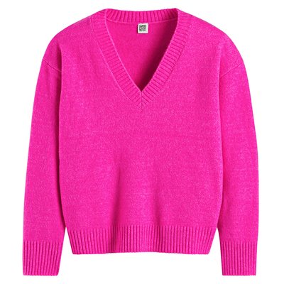 Pull col V LA REDOUTE COLLECTIONS