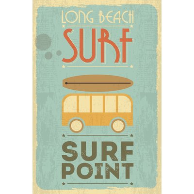 Tableau surf vintage surf point vintage HEXOA