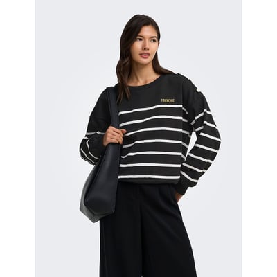 Maglia marinara con bottoni sulle spalle ONLY