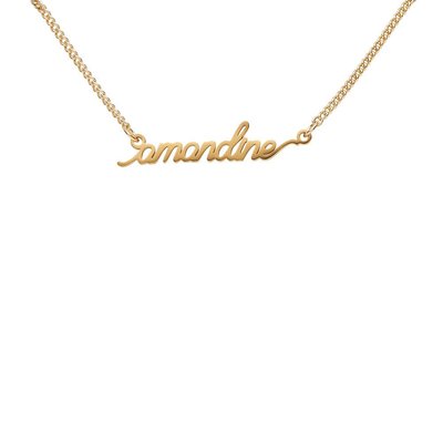 Bracelet fantaisie prénom AMANDINE DRAEGER PARIS