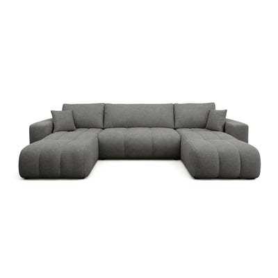 Canapé panoramique en U 7pl convertible, NICOLE BEST MOBILIER