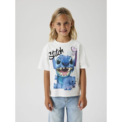 T-shirt de mangas curtas com estampado Stitch NAME IT