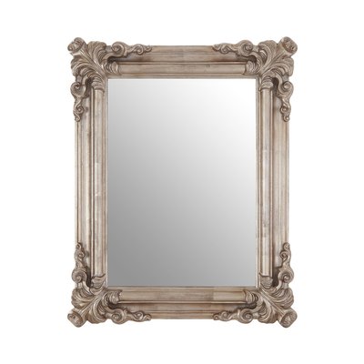 95 x 75cm Wall Mirror in Silver SO'HOME