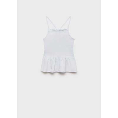 Top nid d’abeilles coton MANGO KIDS