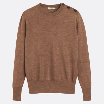Pull fin manches longues en laine AMOR SESSUN