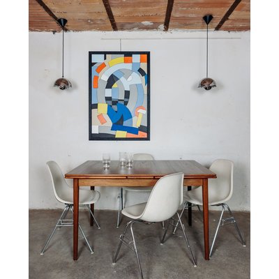 Table à manger scandinave Karla N°84 - Bon état DEBONGOUT