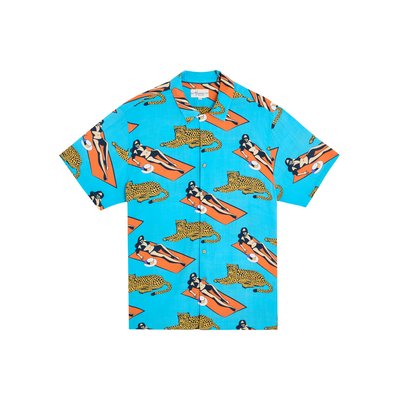 CHEMISE HAWAÏENNE CHEETAH PULLIN