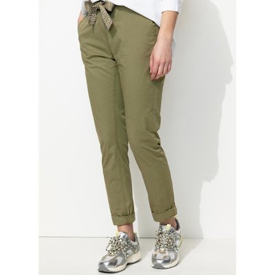 Pantalon chino ceinturé PROMOD