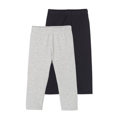 Lot de 2 leggings mi-mollets VERTBAUDET